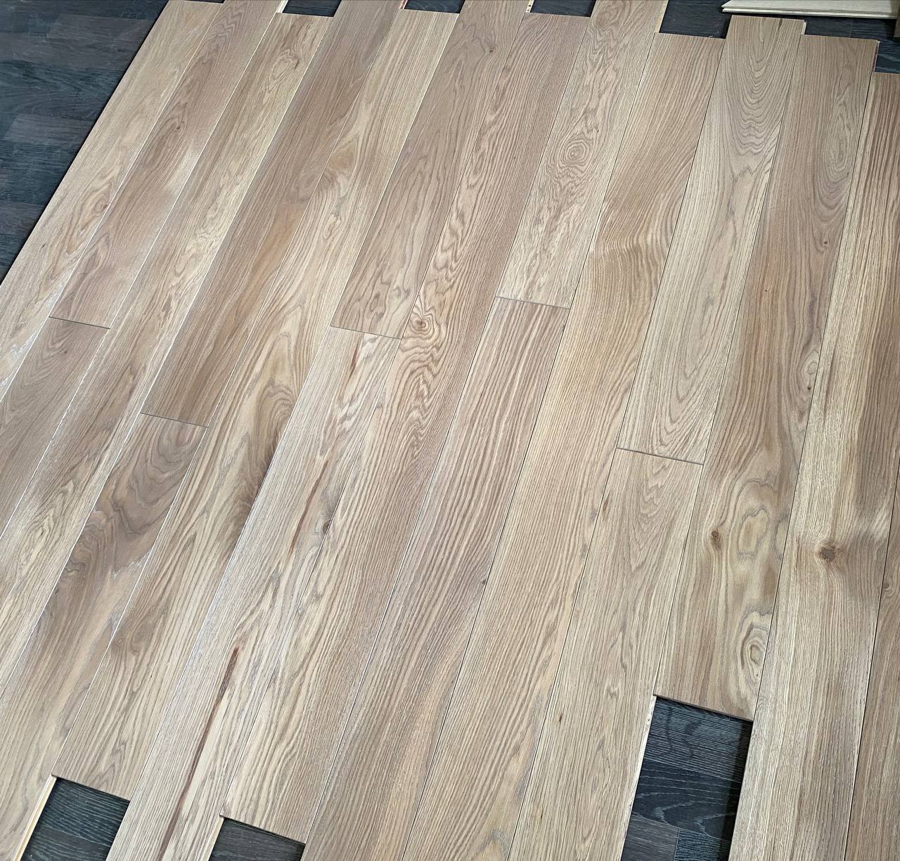 Инженерная доска Епаркет Дуб Природный натур лак венгерская елка 540×90×15
